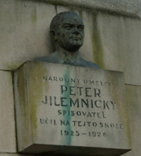 Pamätná tabuľa Petra Jilemnického